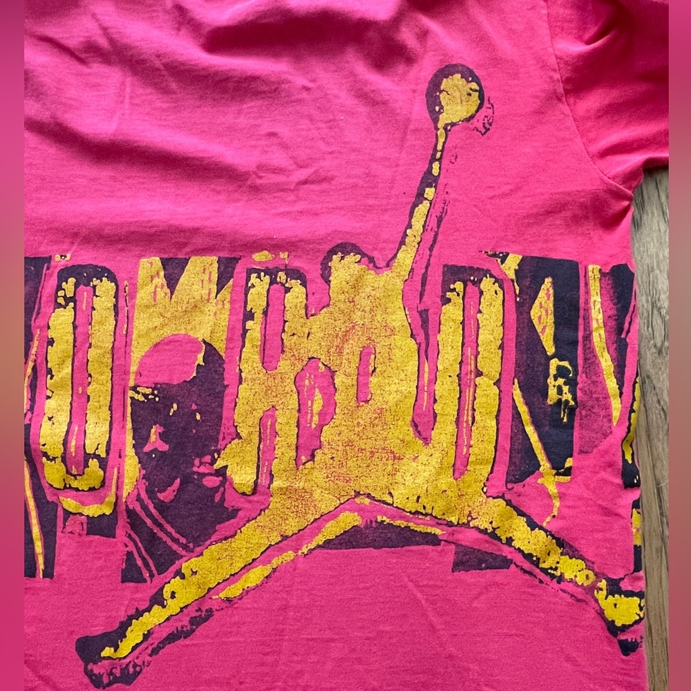 Throwback Original 90s Michael Jordan Nike Tee L - image 8